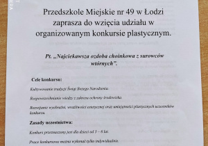 Konkurs plastyczny