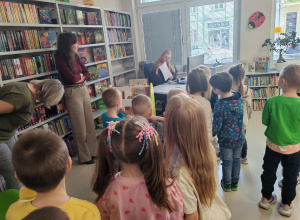 Wizyta w Miejskiej Bibliotece Publicznej