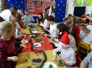 Świąteczne warsztaty z rodzicami