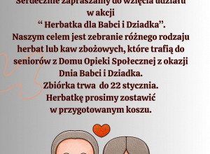 Herbatka dla Babci i Dziadka