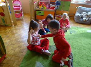 Walentynkowa magia w przedszkolu